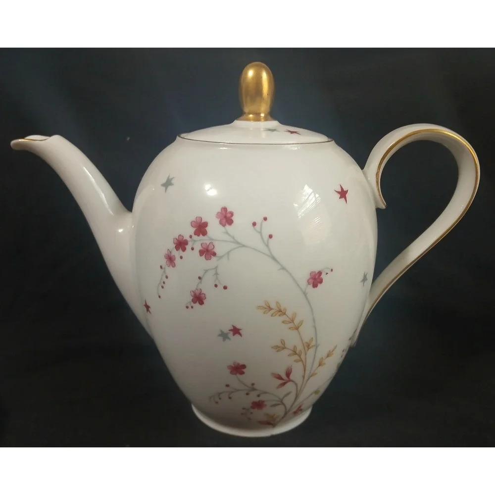 Vintage Eschenbach Bavaria Germany Clarice Floral Tea Set 13 pcs Stamped W838 24